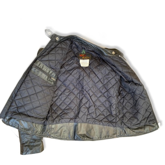 Vintage leather Biker Jacket - Picture 3 of 3